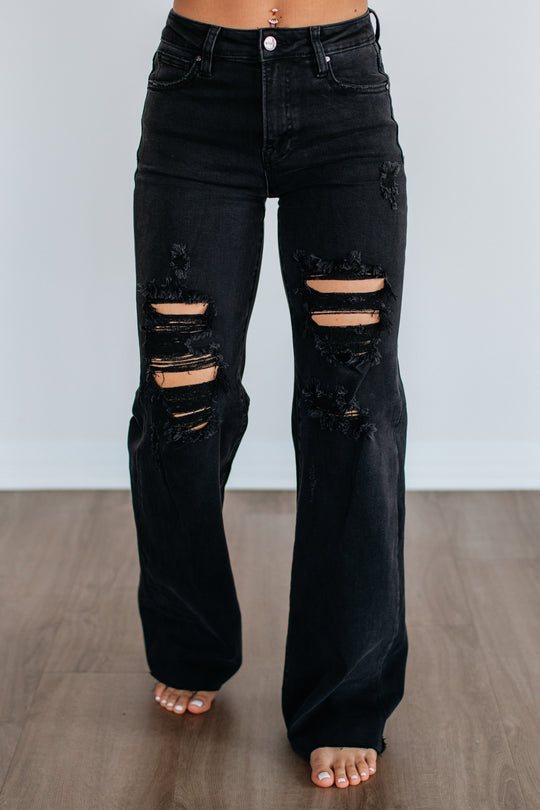 Avril Risen Jeans - Vintage Black