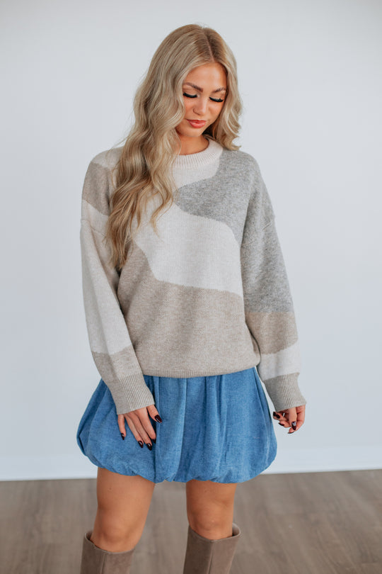Sydelle Abstract Sweater