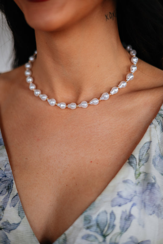Gwenette Pearl Necklace