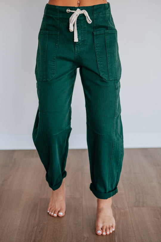 Kodi Risen Cargo Jeans - Hunter Green