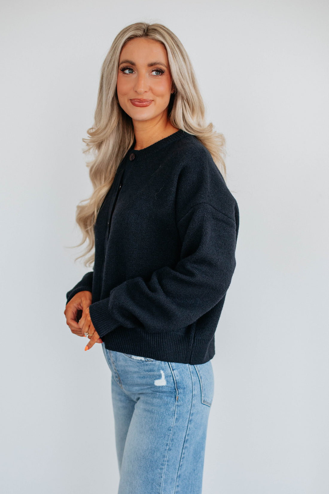 Kassi Cardigan - Navy