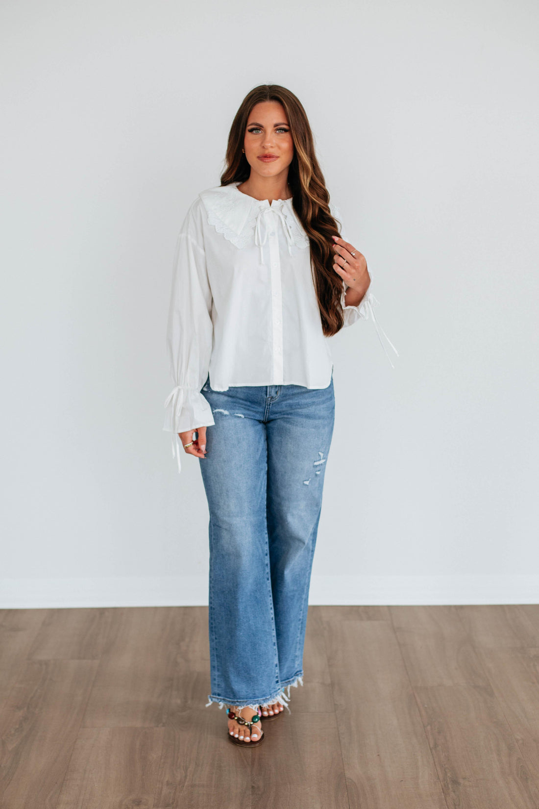 Diandra Button Down Top