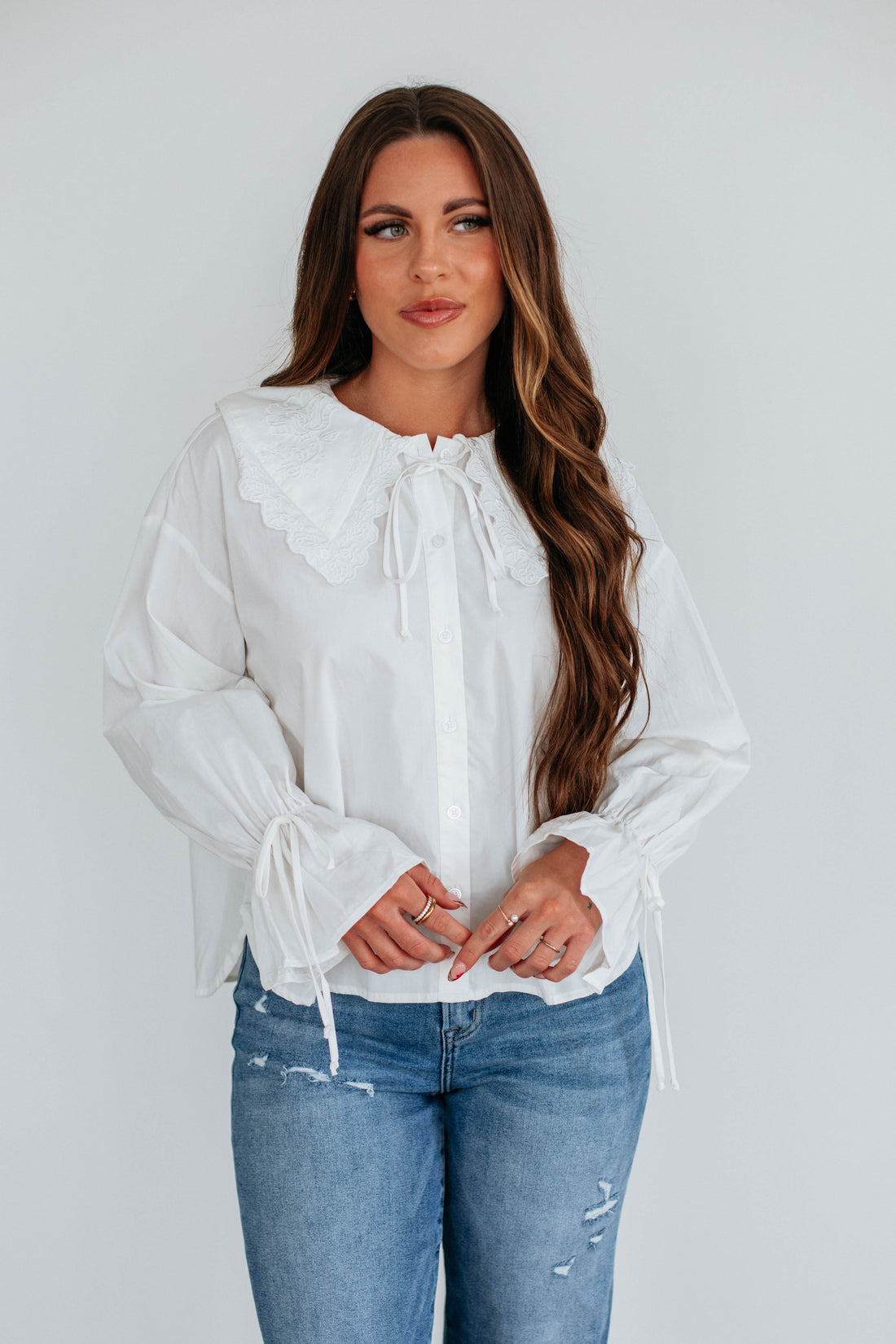 Diandra Button Down Top