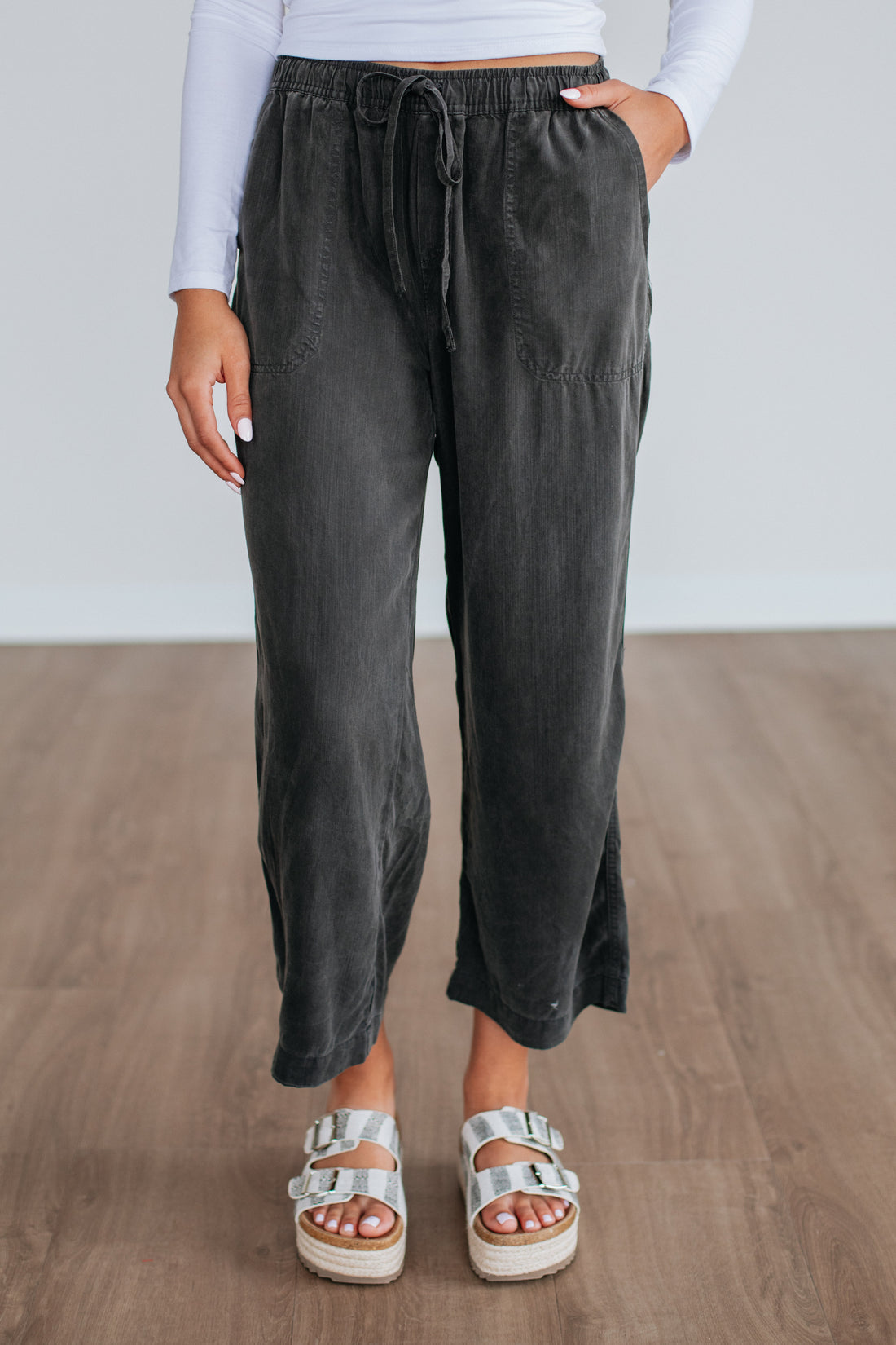 Duncan Casual Pants - Charcoal