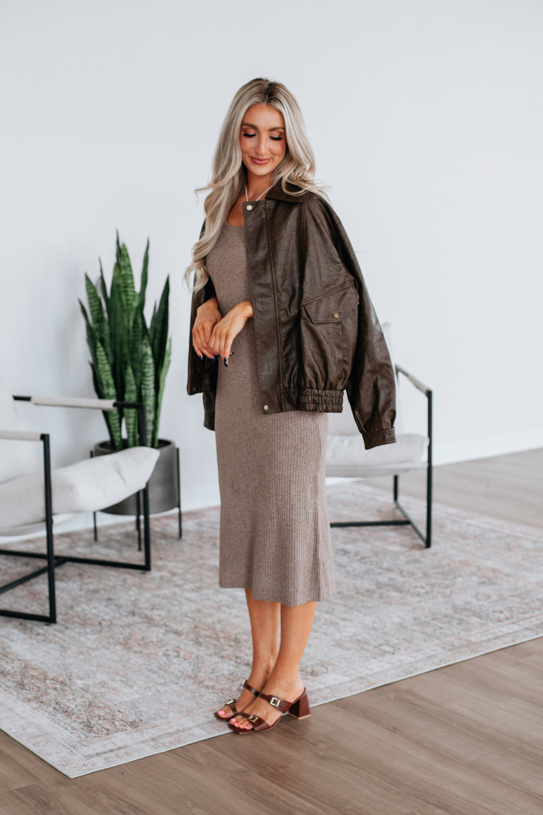 Laurena Ribbed Dress