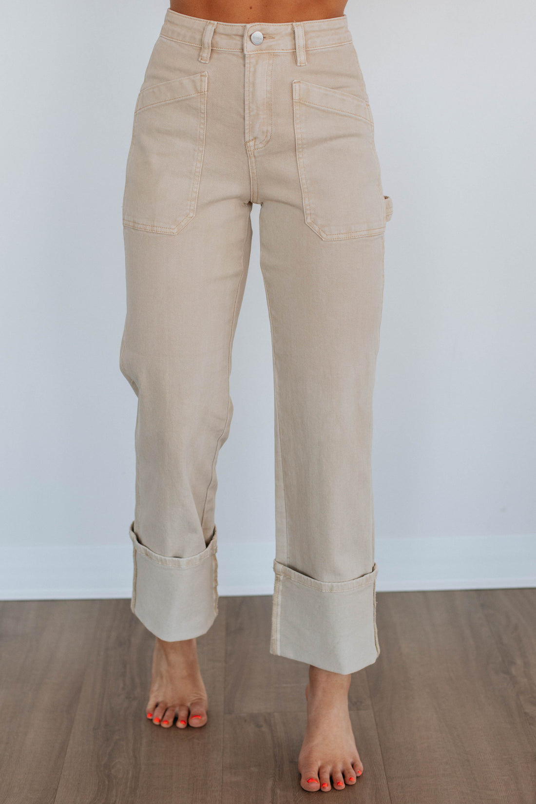 Erin Risen Jeans - Khaki