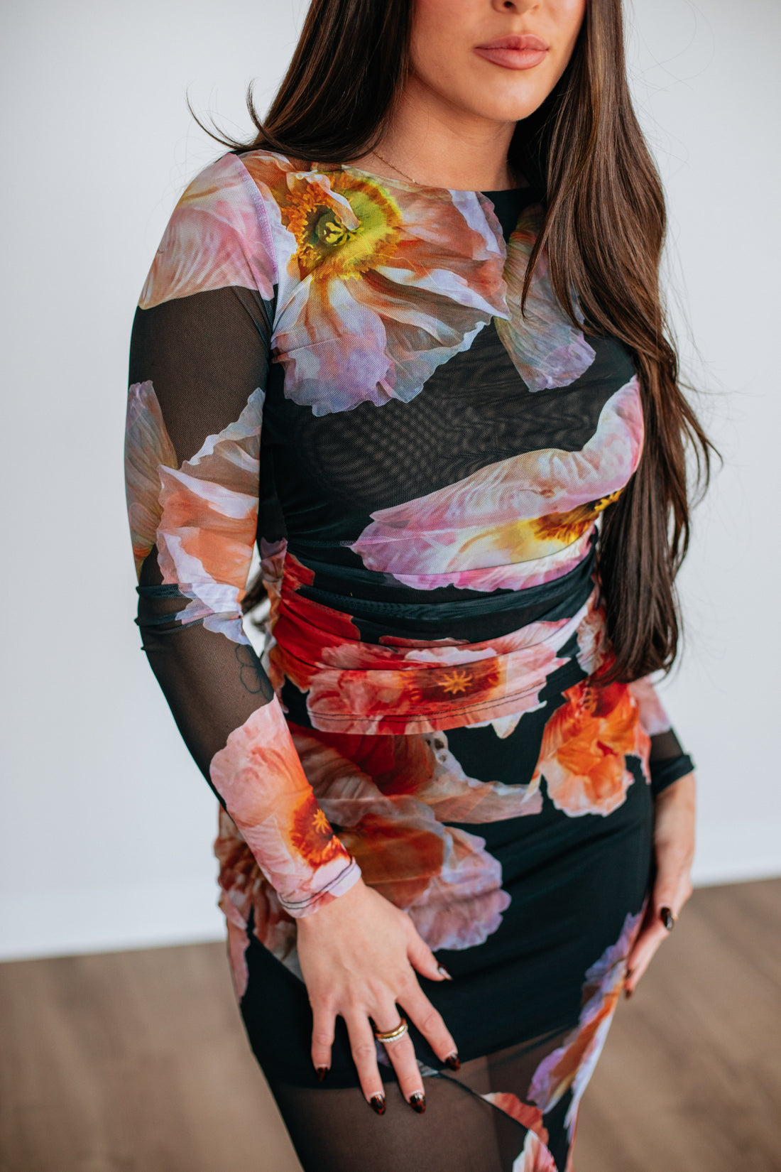 Camellia Floral Top