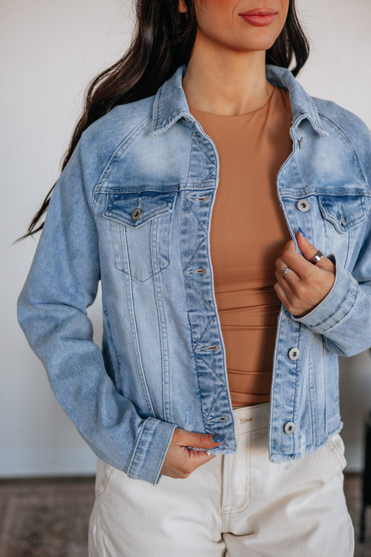 Makena Mica Denim Jacket