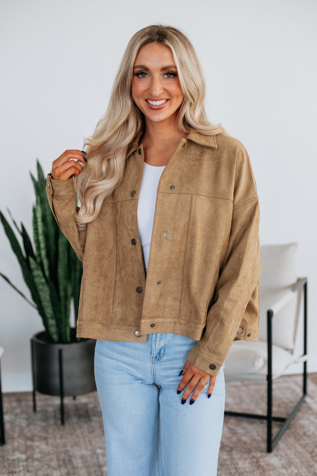 Janette Suede Jacket