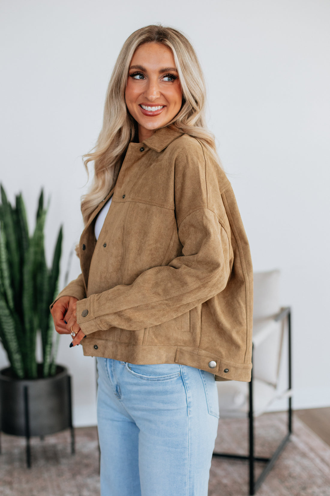 Janette Suede Jacket