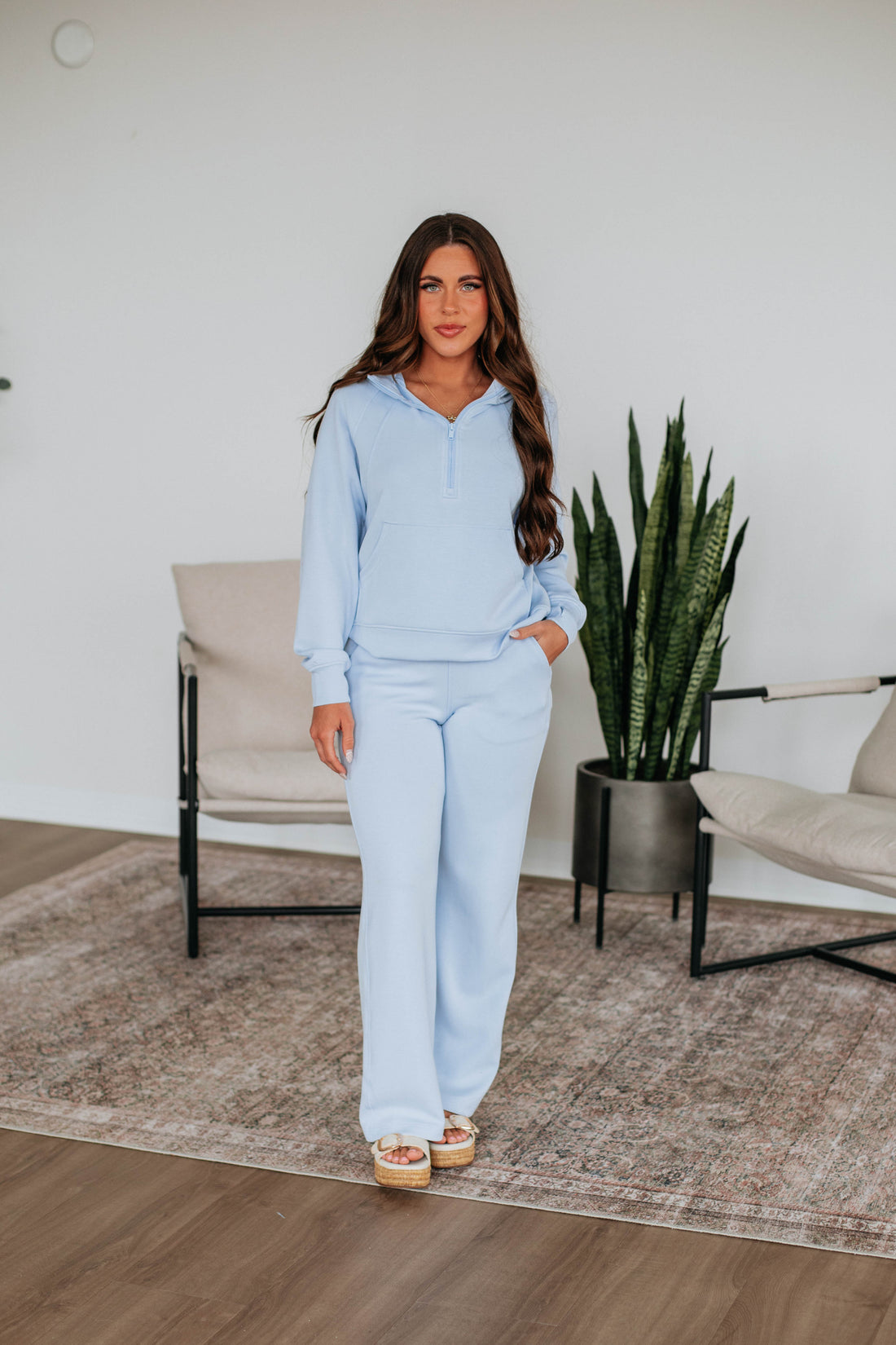 Aubrie Half-Zip Pullover - Frost
