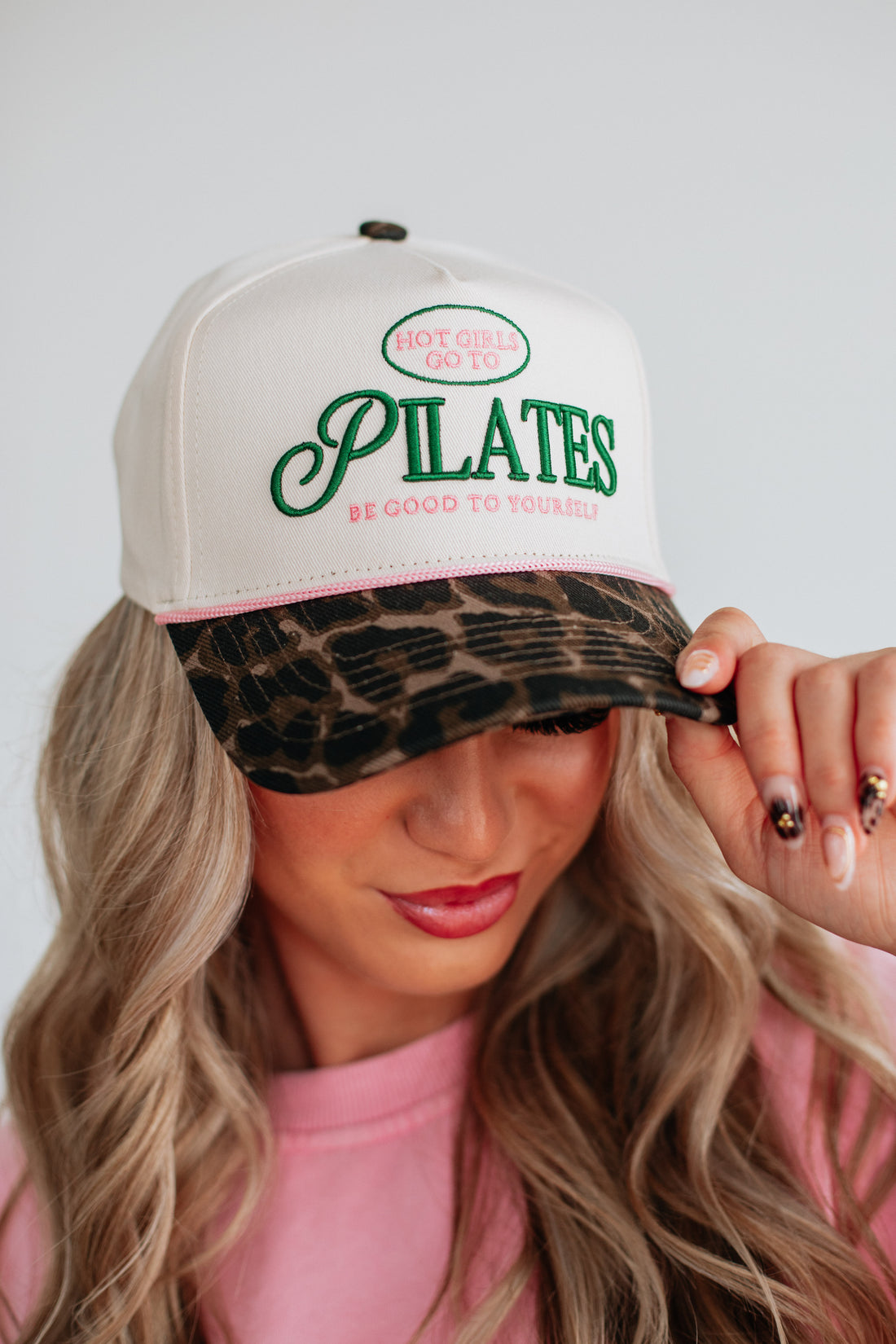 Hot Girls Go To Pilates Trucker Hat