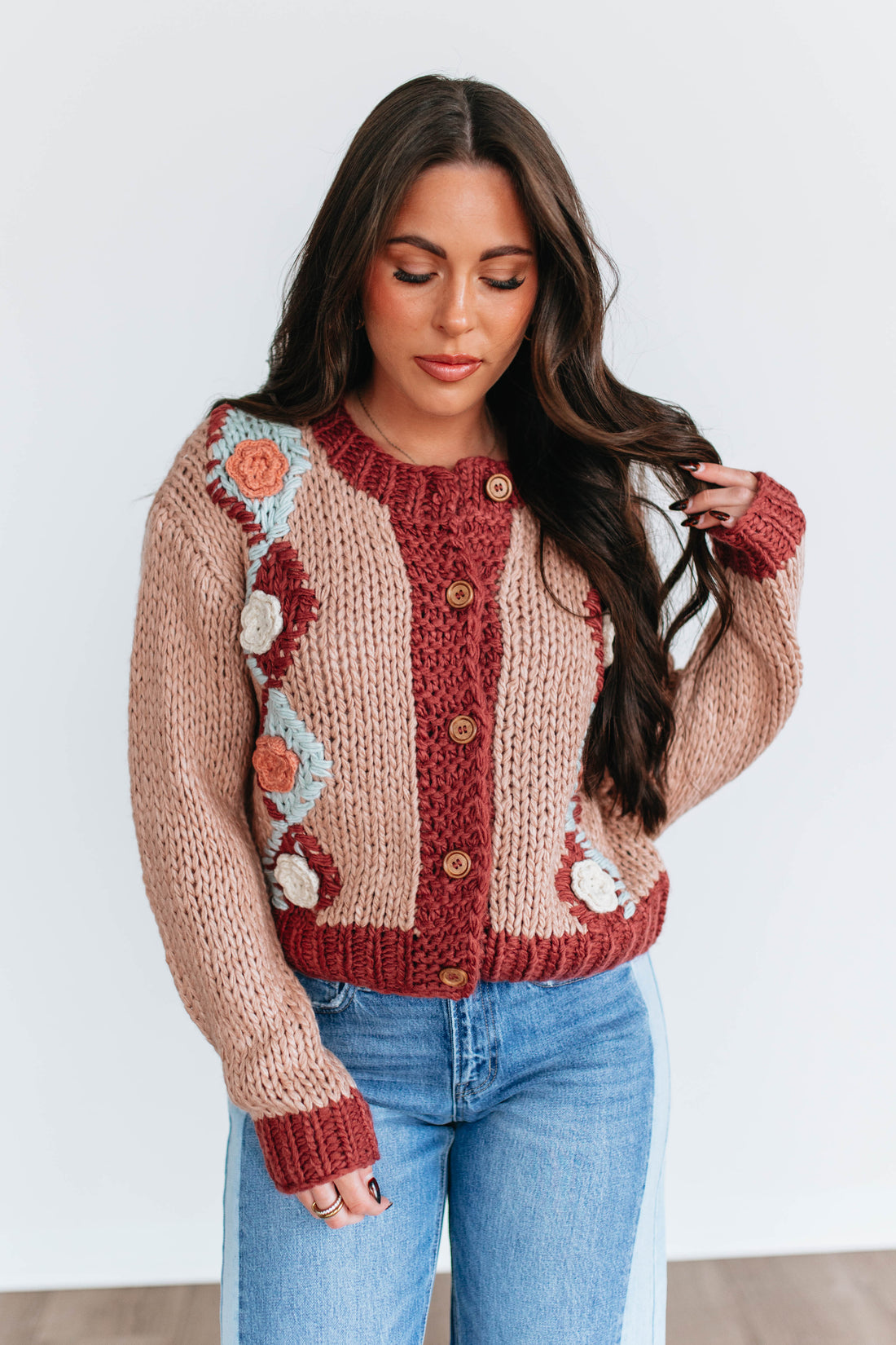 Jaslynn Floral Cardigan