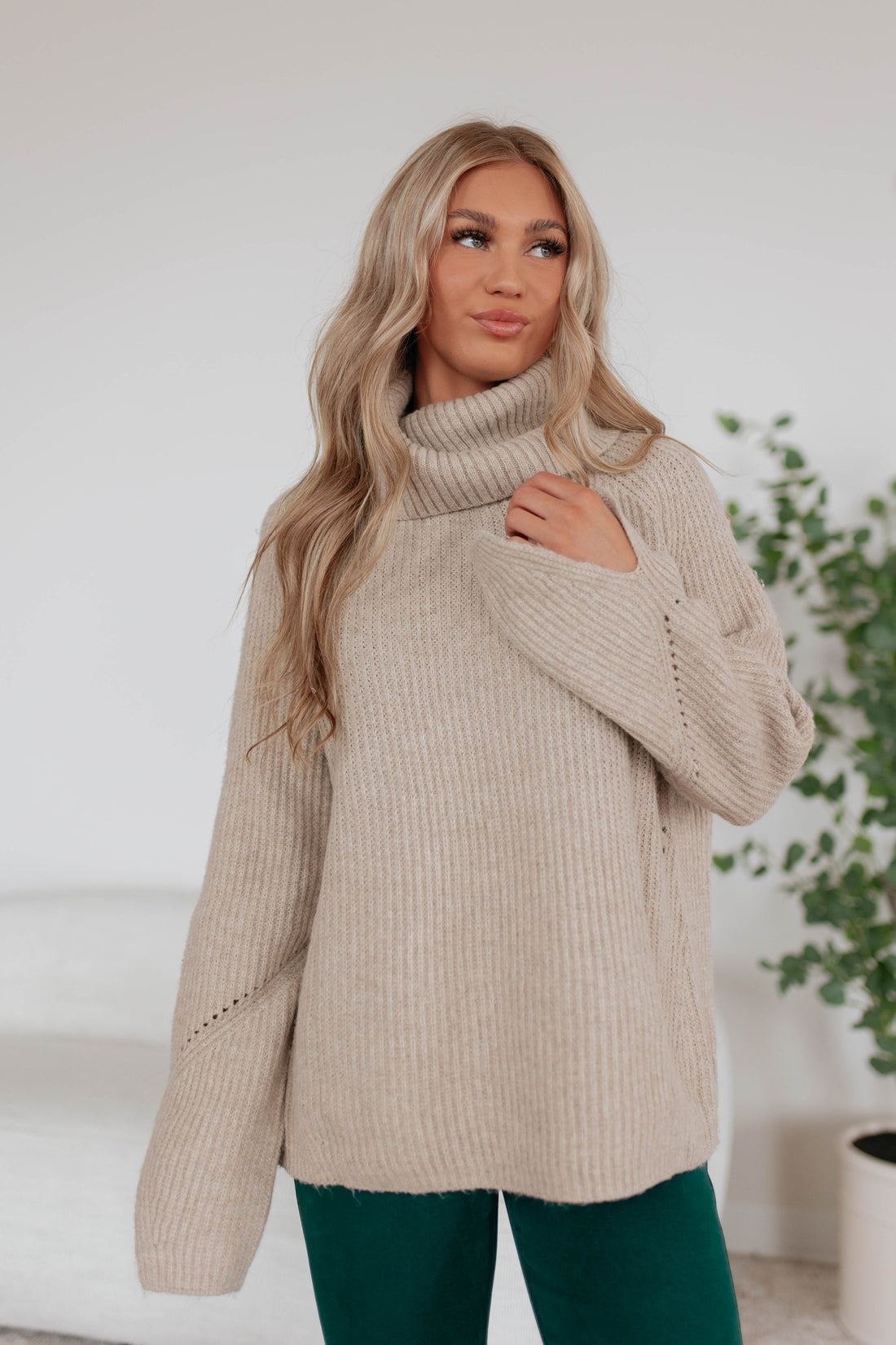 Yazmin Turtle Neck Sweater