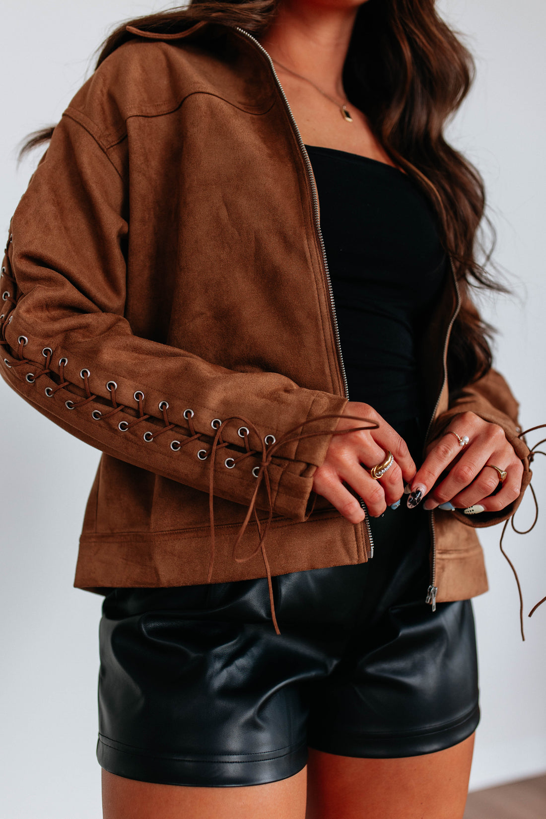 Laina Suede Jacket