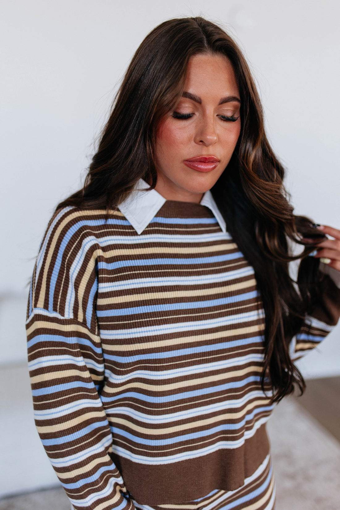 Evelyn Striped Top