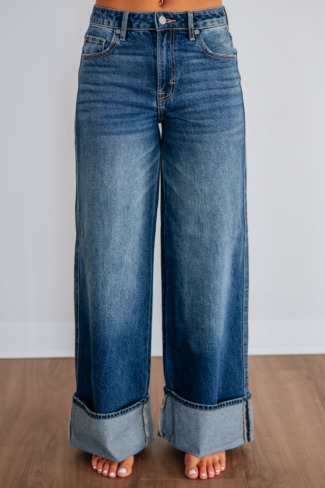 Nori Hidden Jeans - Dark Wash