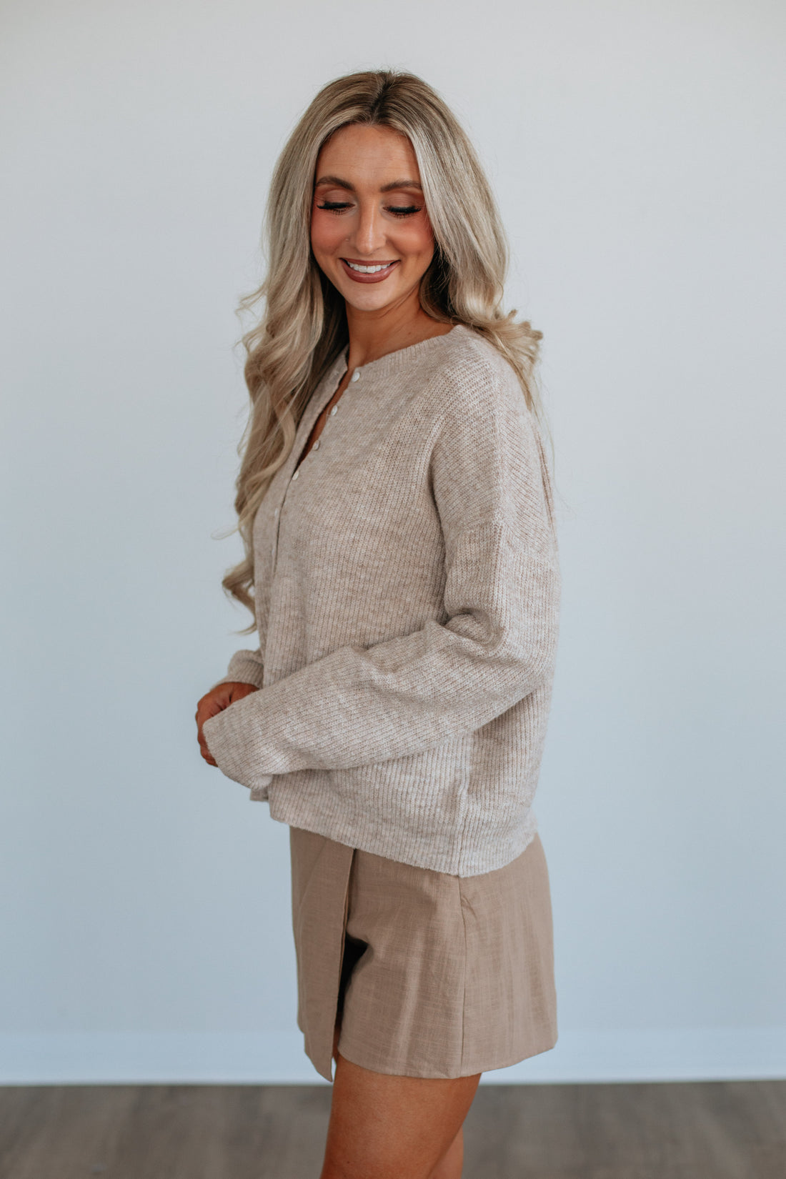 Jaclynn Linen Skort
