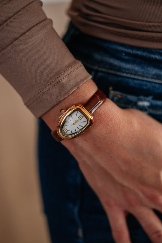 Ellia Leather Watch