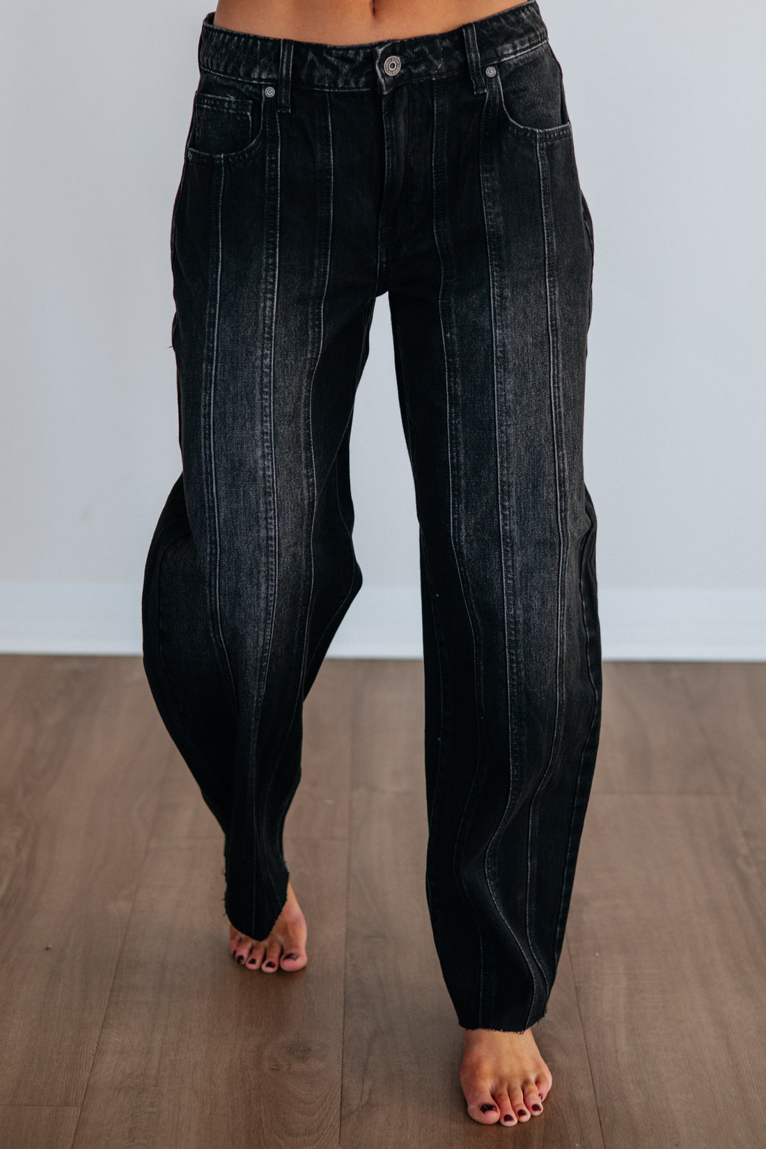 Sammi Hidden Jeans - Vintage Black