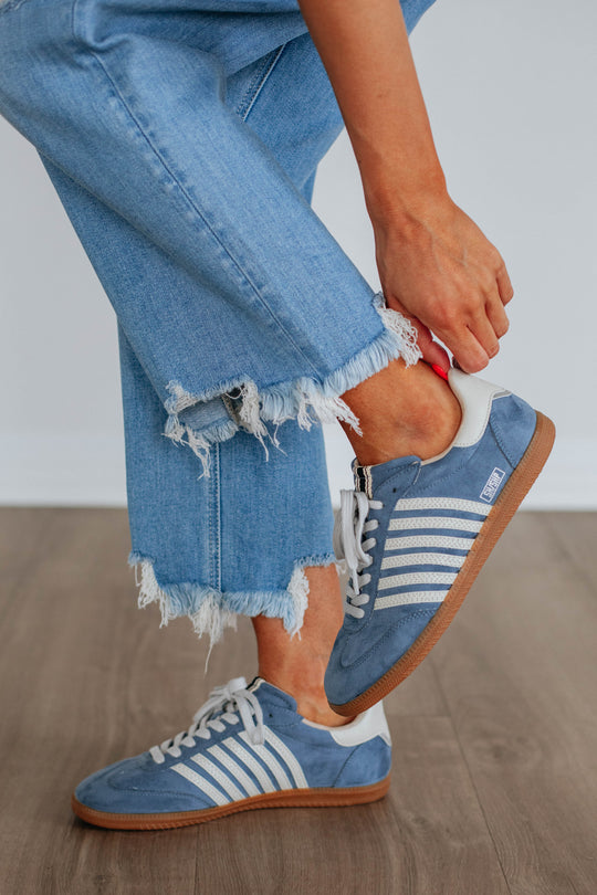 Always A Trendsetter Sneakers - Dusty Blue