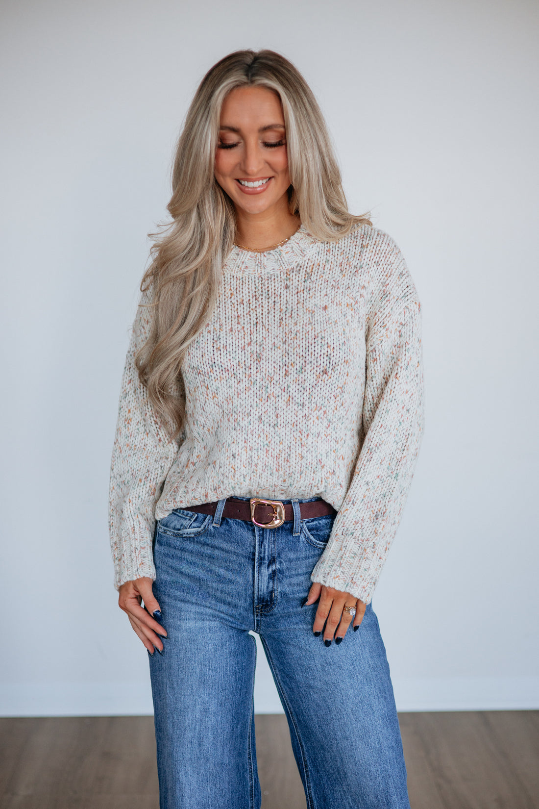 Casi Speckled Sweater