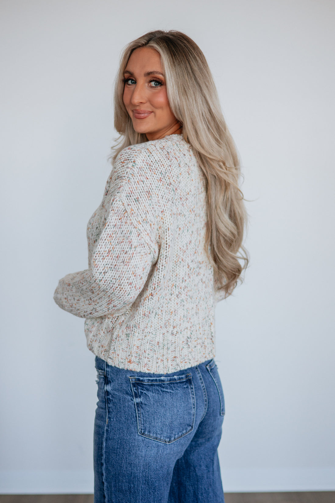 Casi Speckled Sweater