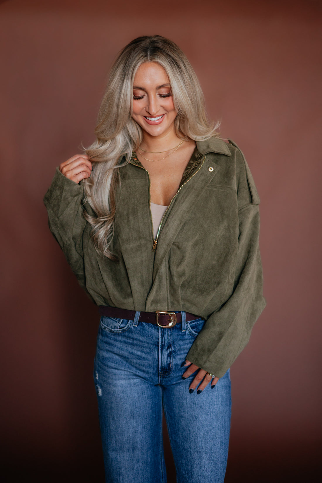 Shaya Suede Jacket