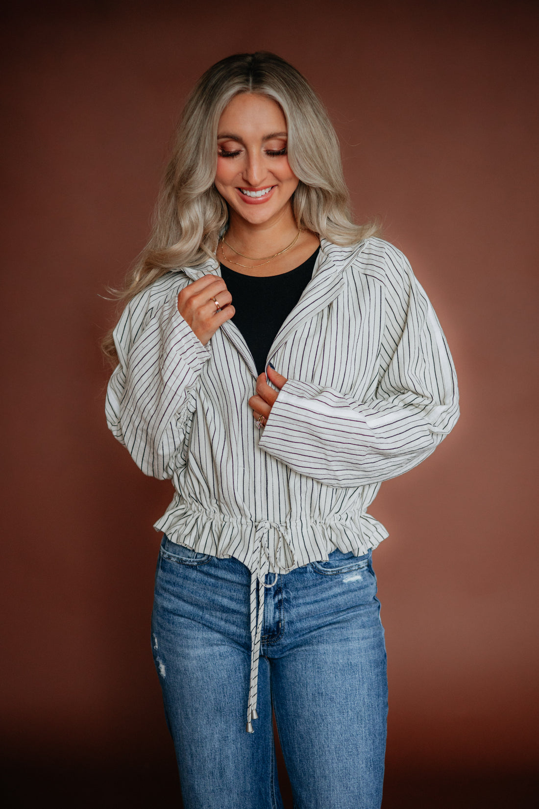 Lukea Striped Jacket