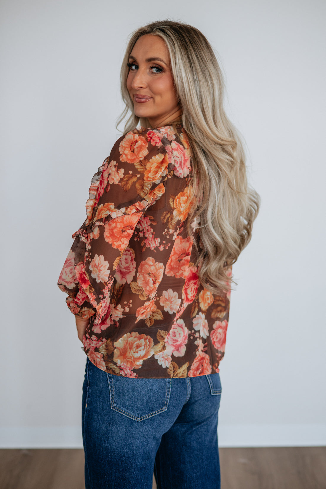 Paislee Floral Blouse