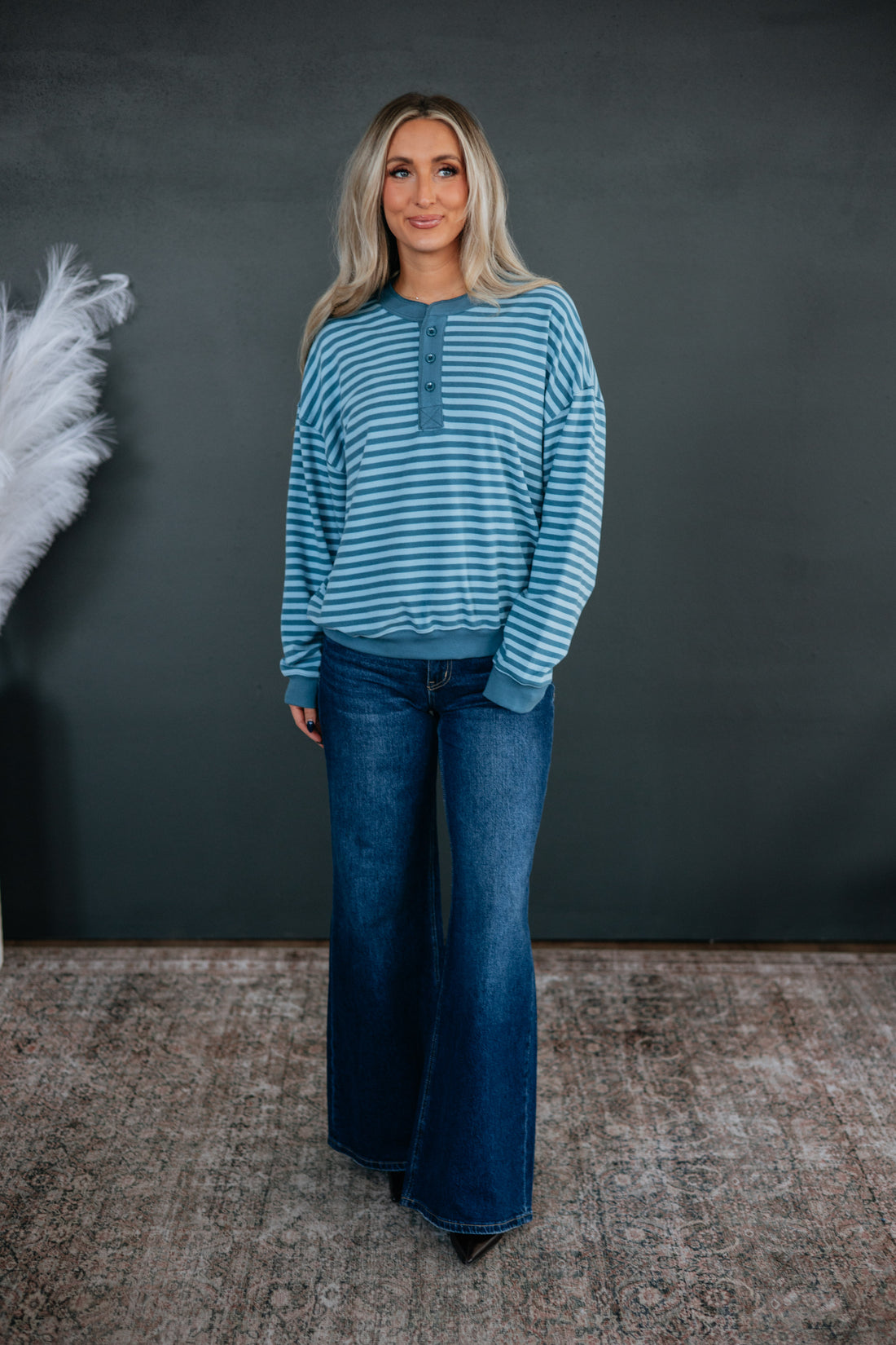 Cadence Striped Top