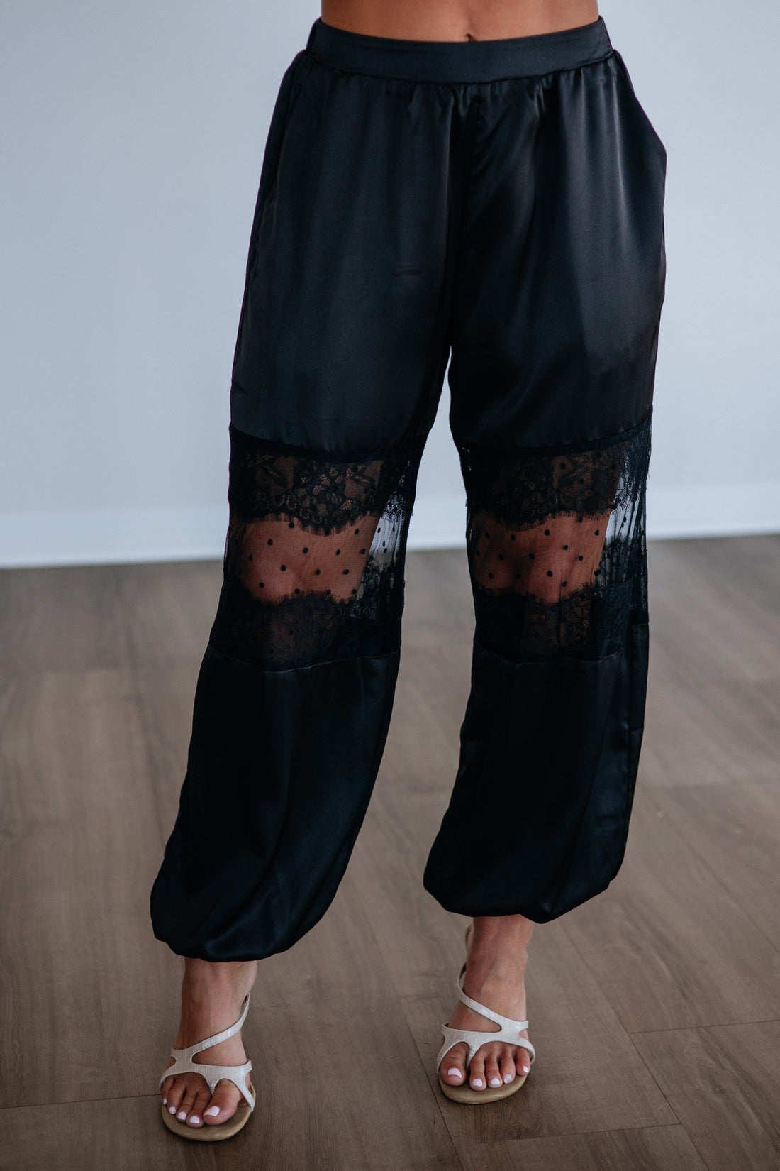 Gabrianna Satin Pants