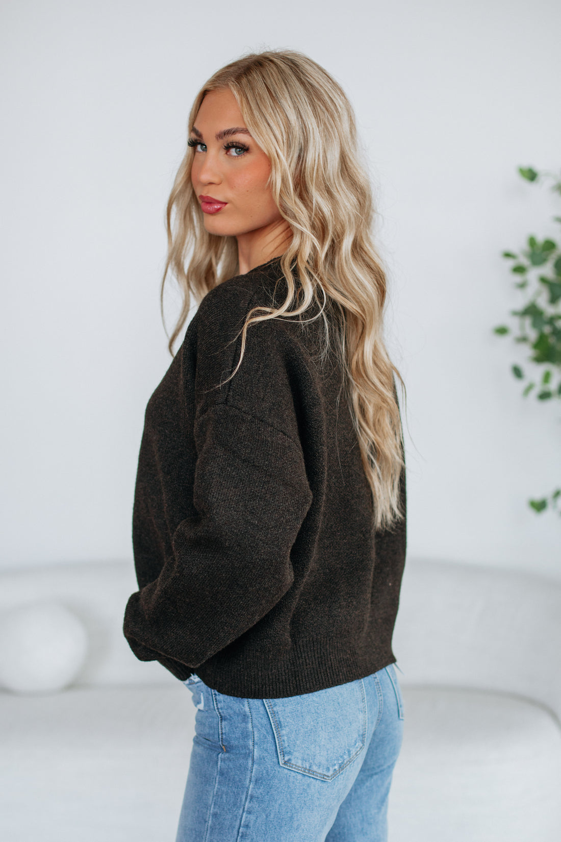 Kassi Cardigan - Coffee