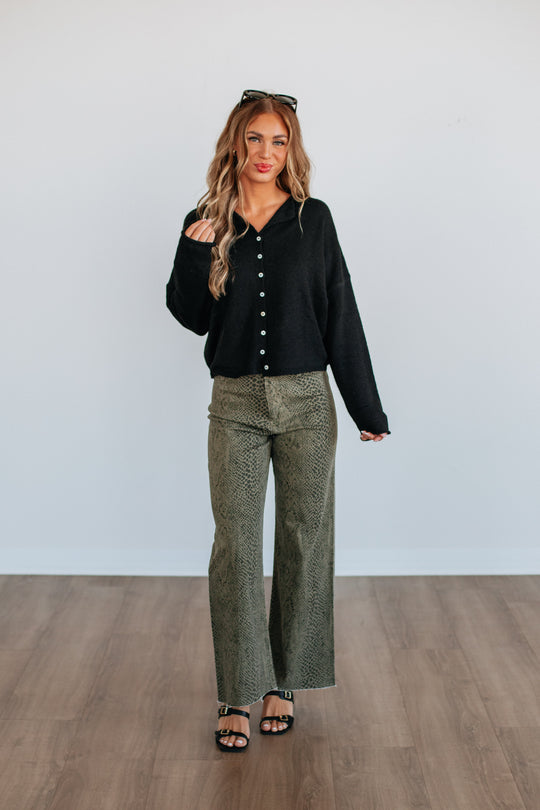Taking Initiative Wide Leg Pants