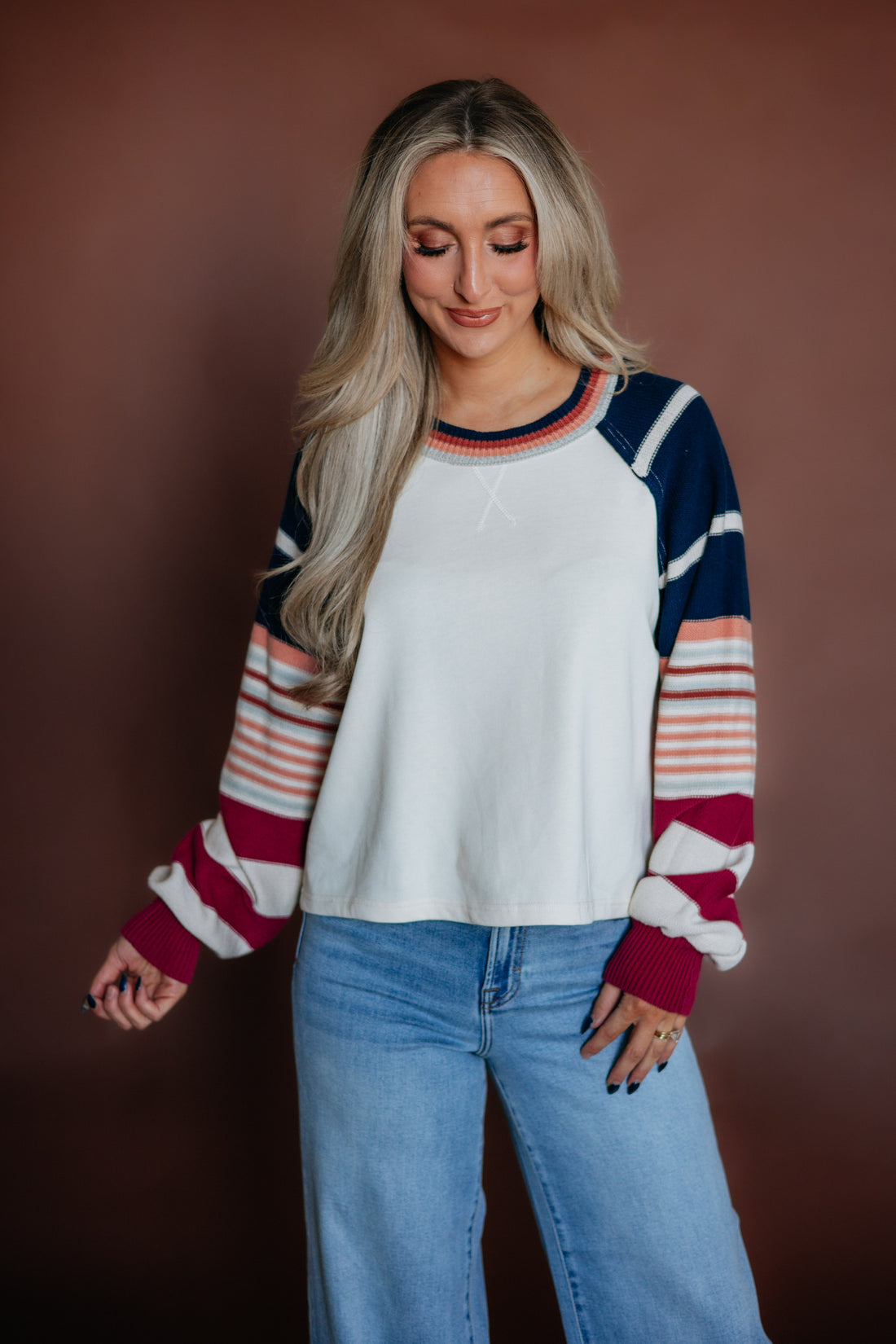 Wrenlee Striped Top