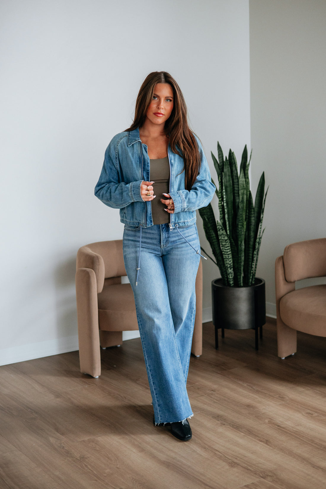 Kyndal Risen Denim Jacket