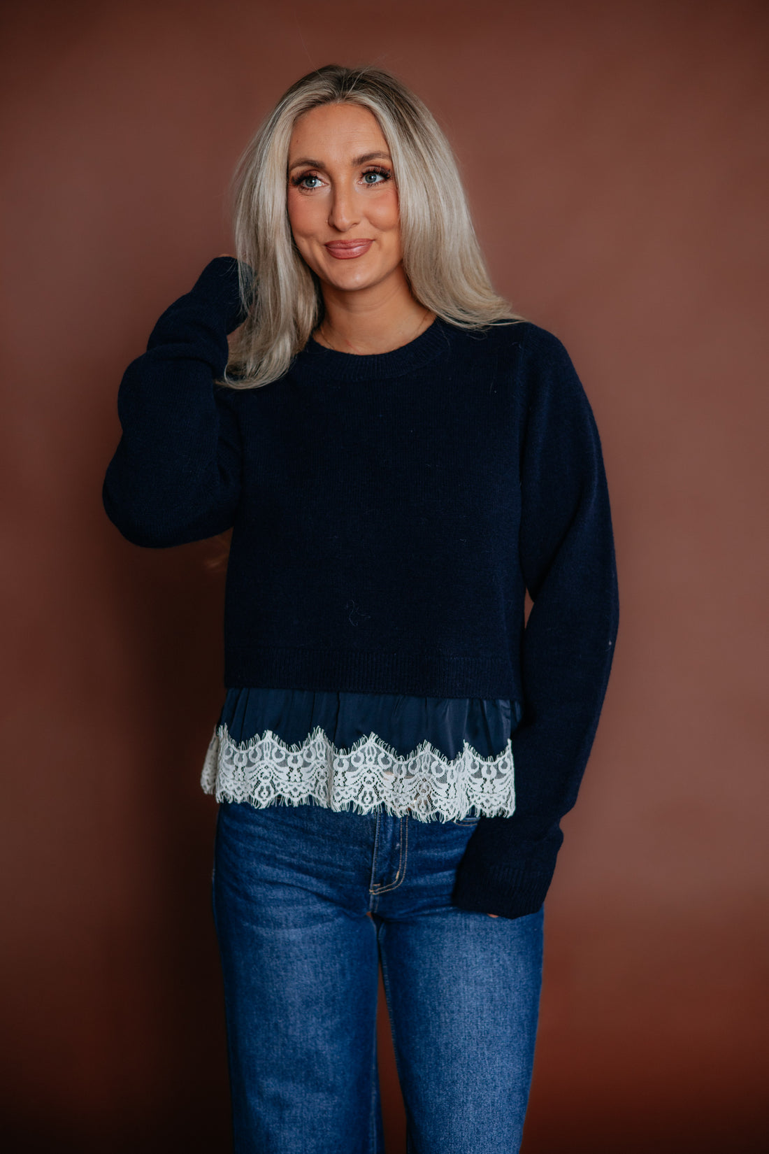 Damia Contrast Sweater