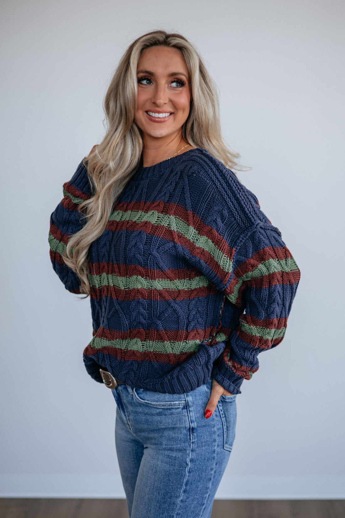 Bryony Cable Knit Sweater
