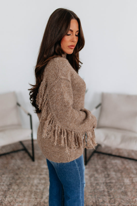 Tawnya Fringe Sweater