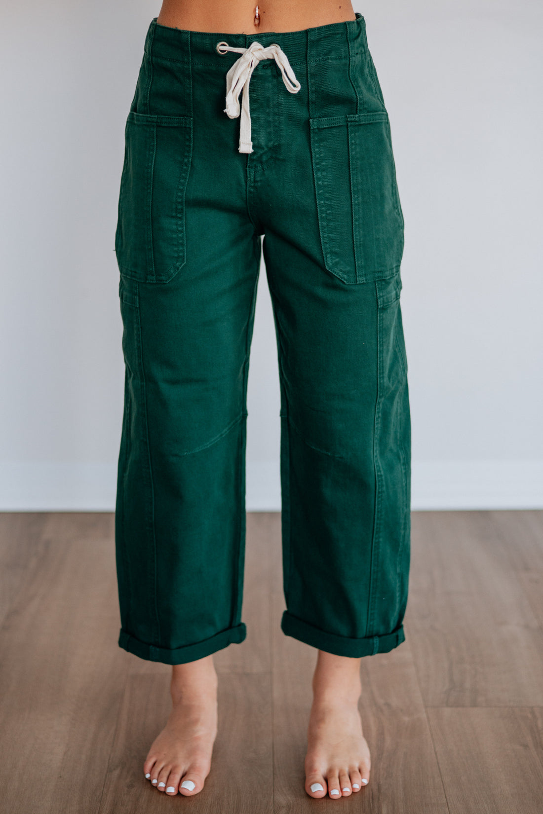 Kodi Risen Cargo Jeans - Hunter Green